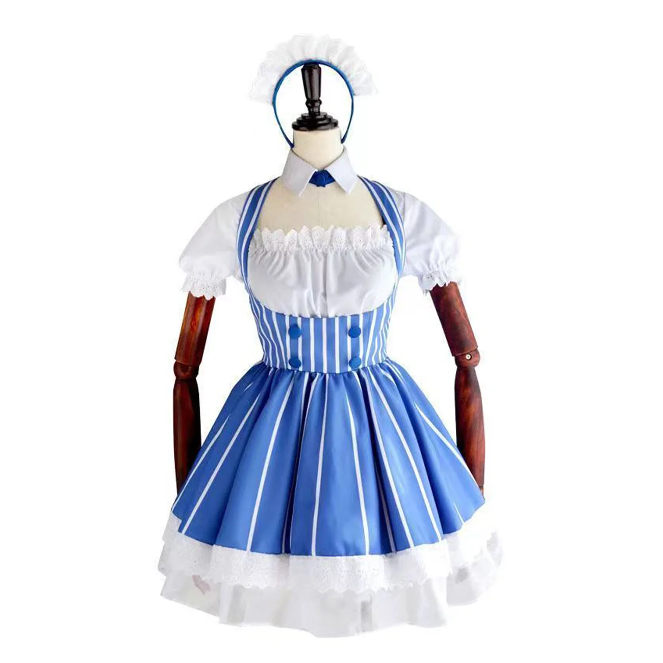 Anime Saenai Heroine no Sodatekata  Cosplay Megumi Kato Costume Full Set Female Maid Uniform