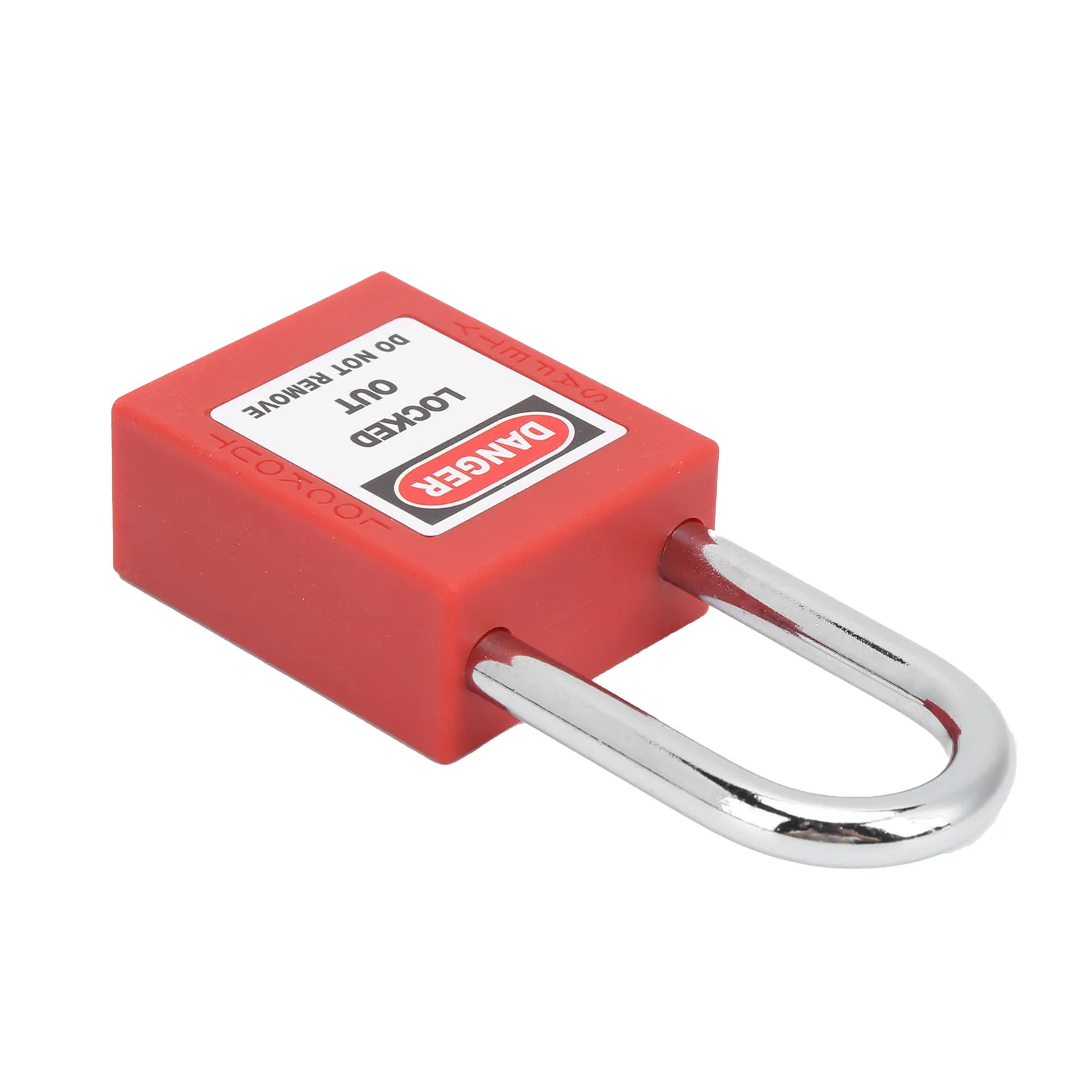 38MM Lockout Tagout Padlock Anti Skid Steel Beam Isolation Corrosion Resistant With Two Keys For Engineering Safety view 5