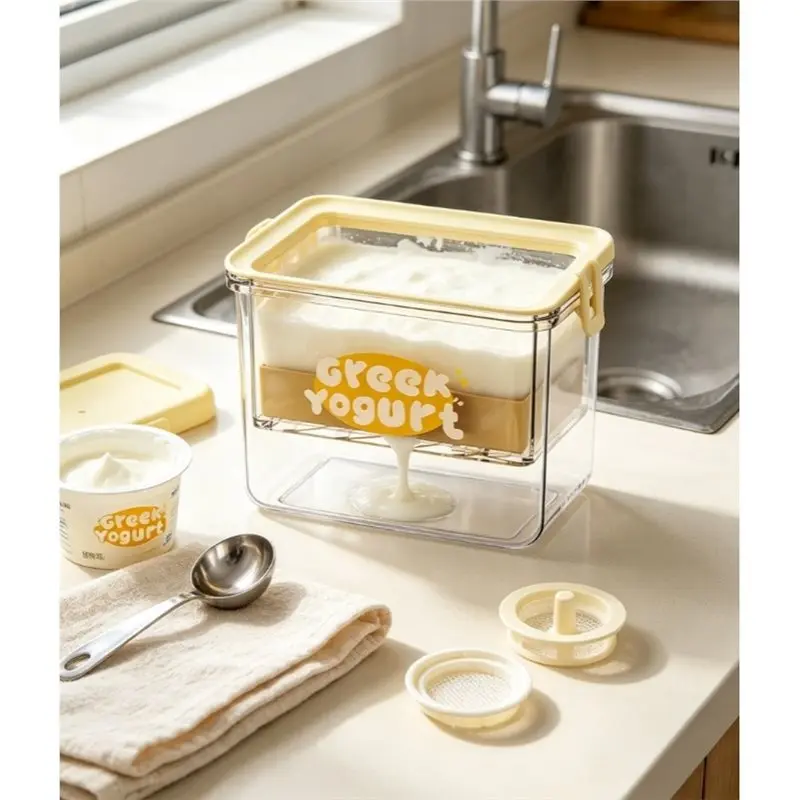 Retail Spring-Loaded, BPA-Free, Electricity-Free Whey Separator