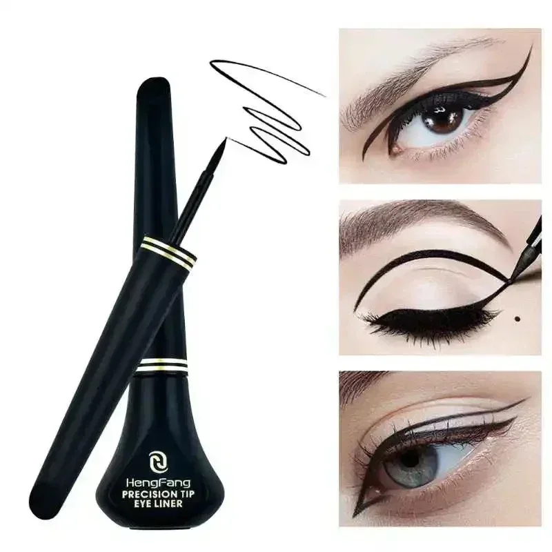 Penna per Eyeliner ad alto pigmento ad asciugatura rapida opaca Eyeliner liquido nero matita per occhi impermeabile a lunga durata strumenti per il trucco degli occhi