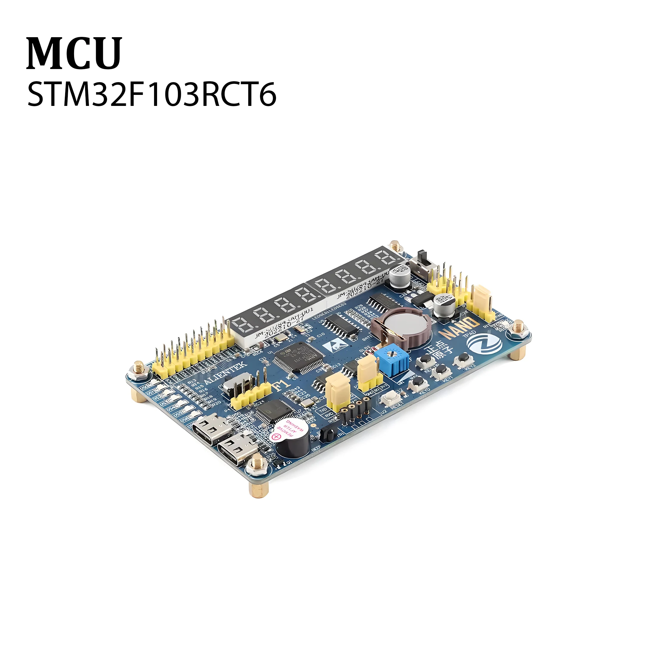 STM32F103RCT6 development board board downloader surpasses 51 STM8 microcontroller