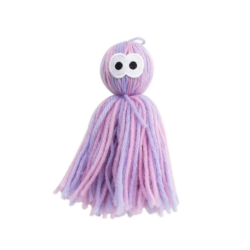 Wool Octopus Doll Cat Toy for Kitten Cute Pet Products Self-healing Plush Balls Pet Toy Bite Resistant Cat Supplies Dropshipping