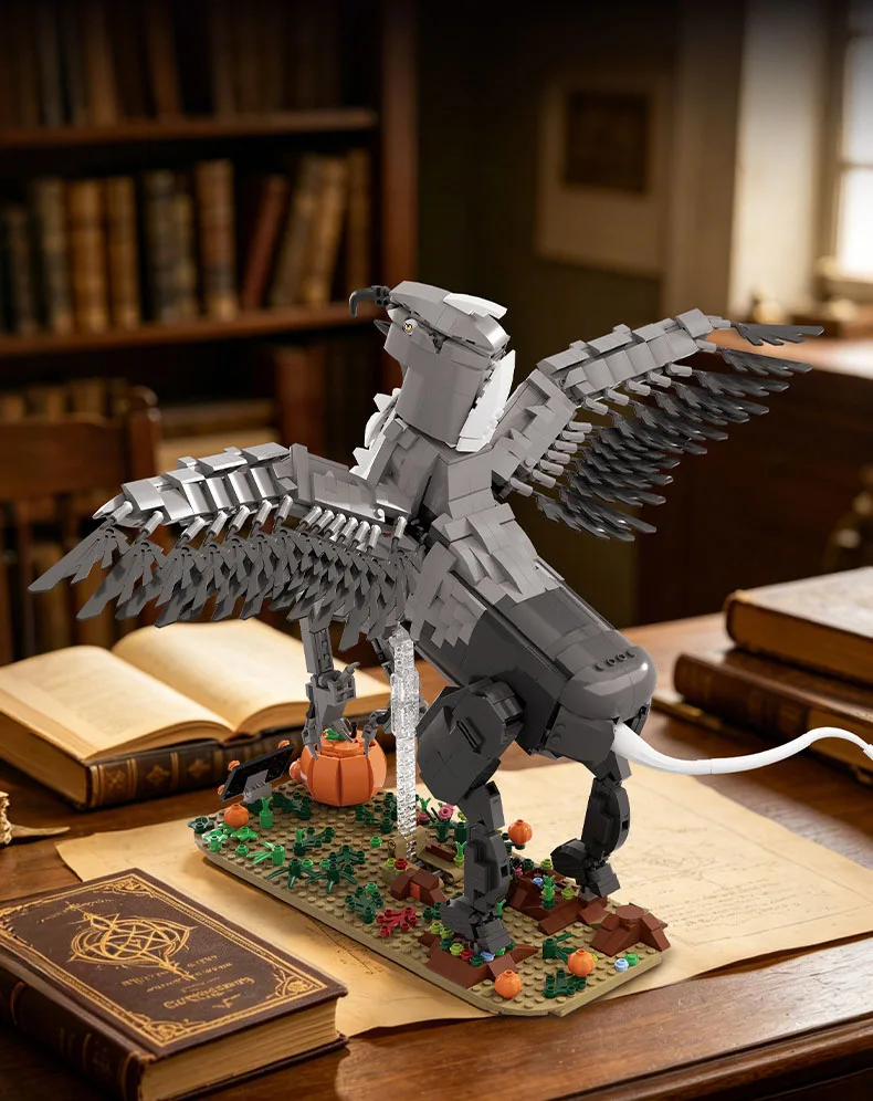 Idea Magic Movie Mythology Animals Images Buckbeak Baustein Hippogriff Modellbausätze Ziegel Konstruktionsspielzeug für Geschenke – Detail 7