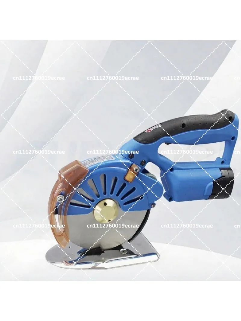 100-125mm Circular Saw Rotary Cutter for Fabric Cotton Leather Crafts, Wireless Electric Scissors DIY Tool