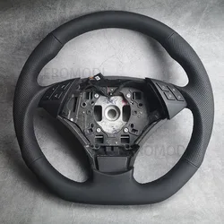 Full Leather Steering Wheel For Bmw e60 e61 Performance Individual