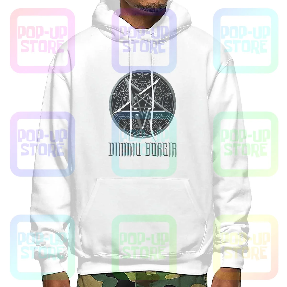 Dimmu Borgir Band Logo Hoodie Sweatshirts Hoodies Soft Print Fashion Best Quality