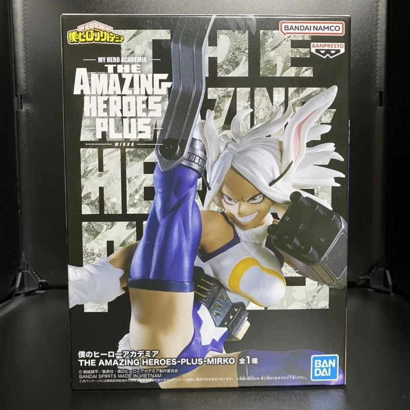 In Voorraad Banpresto Mijn Hero Academia Anime Mirko De Amazing Heroes Plus Actiefiguren Model Origineel Speelgoed WY