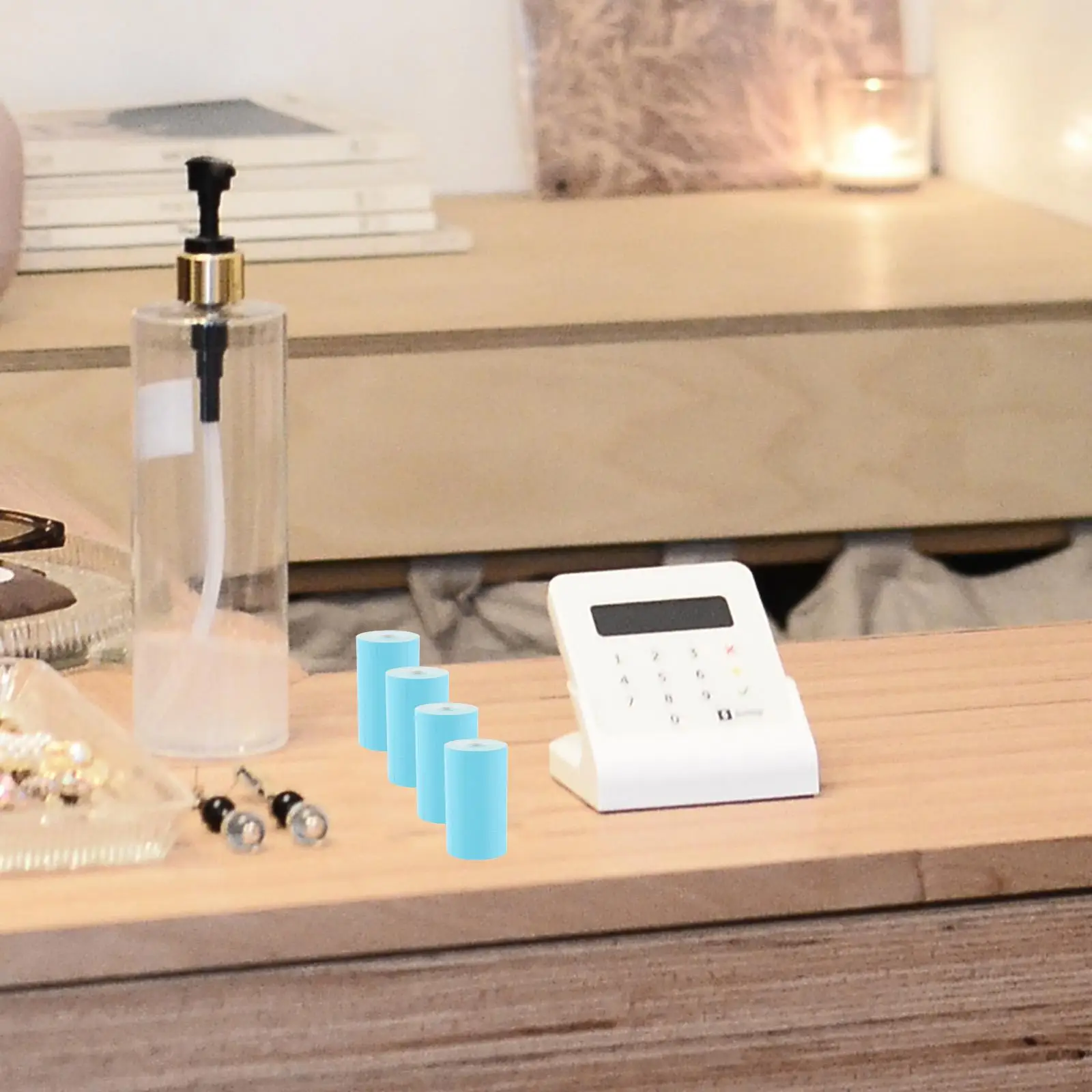 4 Rolls Thermal Paper Printing Receipt Cash Multipurpose Printer Papers Sticker