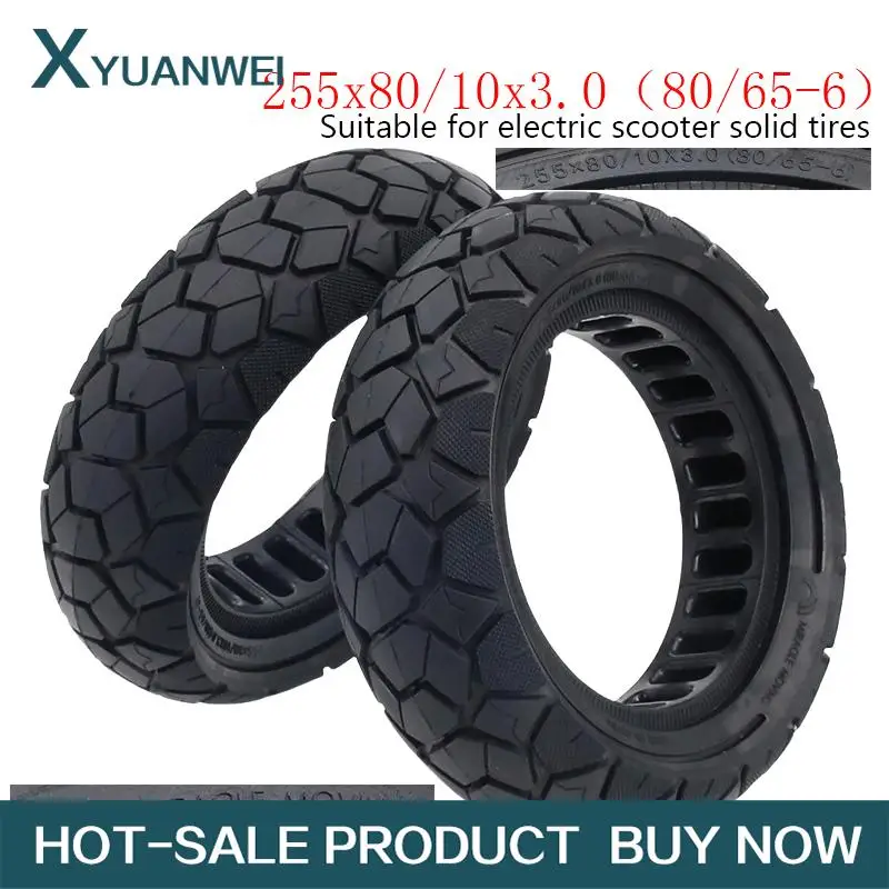 

For Electric Scooter Speedual Grace Zero 10X 10 inch Electric Bicycle 255X80/10X3.0(80/65-6) solid tire Electric BIke