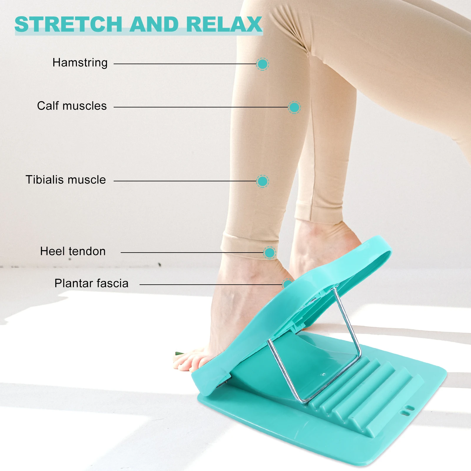 

Adjustable For Fitness Sports Non-Slip Foot Massage Multifunctional Collapsible Incline Blood