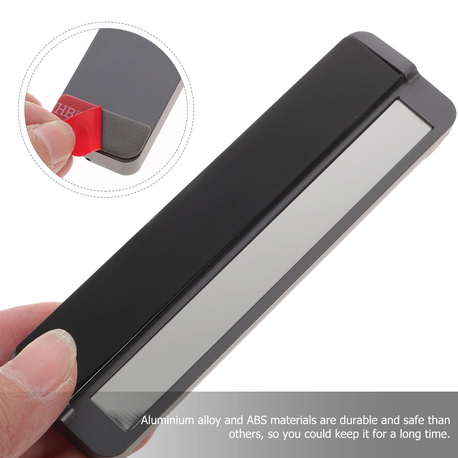 

Aluminium Alloy Abs Parking Sign Plate Temporary Stop Number Board For Interior Accessories Compact Light Portable