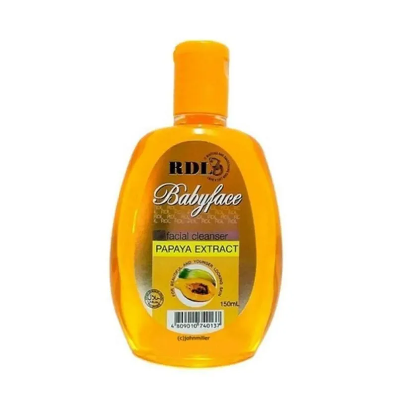 Philippine Original RDL Babyface Cleanses Removes Deep-seated Dirt Prevent Acne Skin Moisturizes Soft Smooth