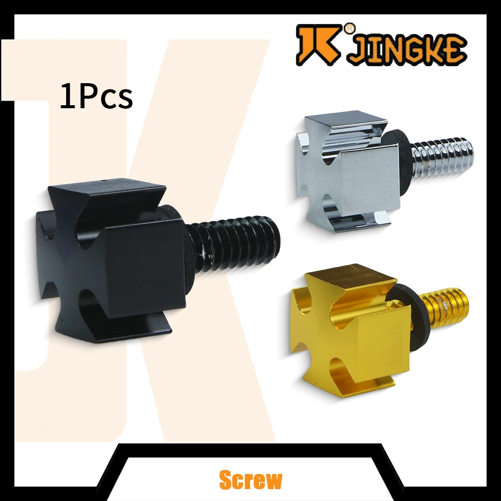 

Black/Silver/Gold 1/4" Seat Cross Mount Screw Bolt 6mm For Harley Touring Road King Softail Dyna Street Bob