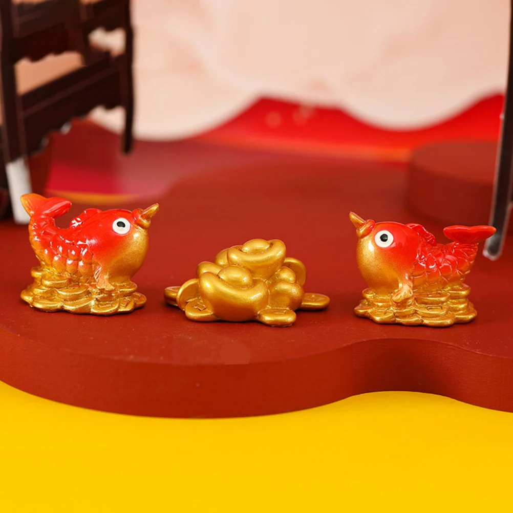 

8pcs Resin Mini Figurines Dragon Gifts Lunar New Year Decor Car Desktop Garden naments Cartoon Adorable Lucky Charms