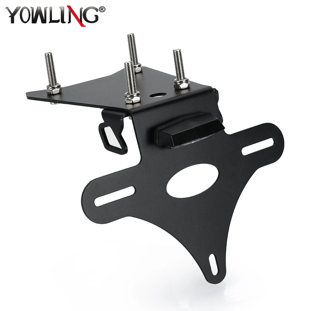 Super Sport 939 950 S 2024 License Plate Holder For DUCATI Monster 659 797 821 1200 Monster 2017-2025 Fender Eliminator With LED
