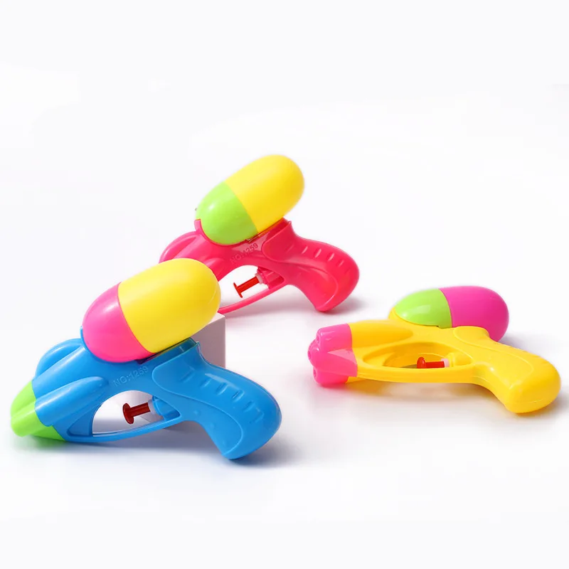 1pcs Fashion Toy Water Guns For Kids Creative Outdoor Summer Swim Toy Cute Mini Rainbow Water Fun Toys Guns