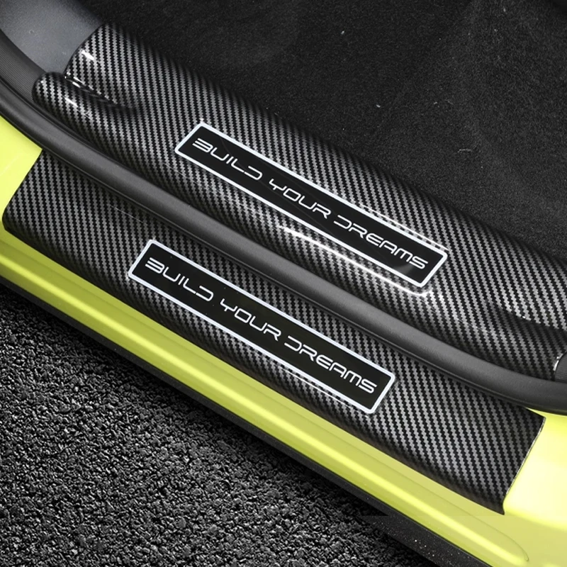 

For BYD Dolphin Mini Seagull Dolphin Surf 2024 2025 2026 Car Door Sill Scuff Plate Guard Protector Cover Threshold Trim