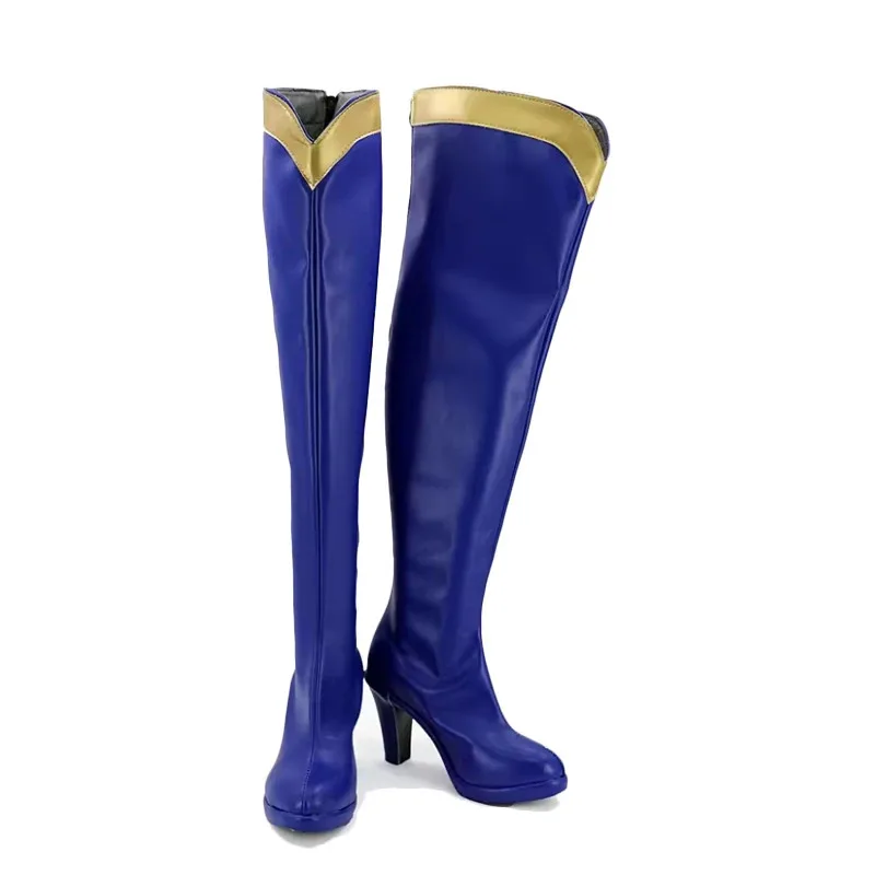 2025 aaa Aqua Cosplay Boots High Heel Shoes Custom-Made