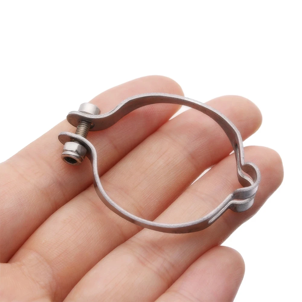 

Stainless Steel Cable Clip Organization Wire Fixed Ring Brake Shifter Line Clamp Bicycle Line Clamp Cable Pipe Buckle