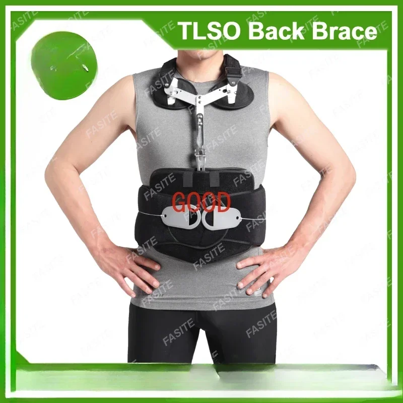 For Komzer TLSO Back Brace - Thoracic Lumbo Sacral Orthosis Support Scoliosis Brace, Universal