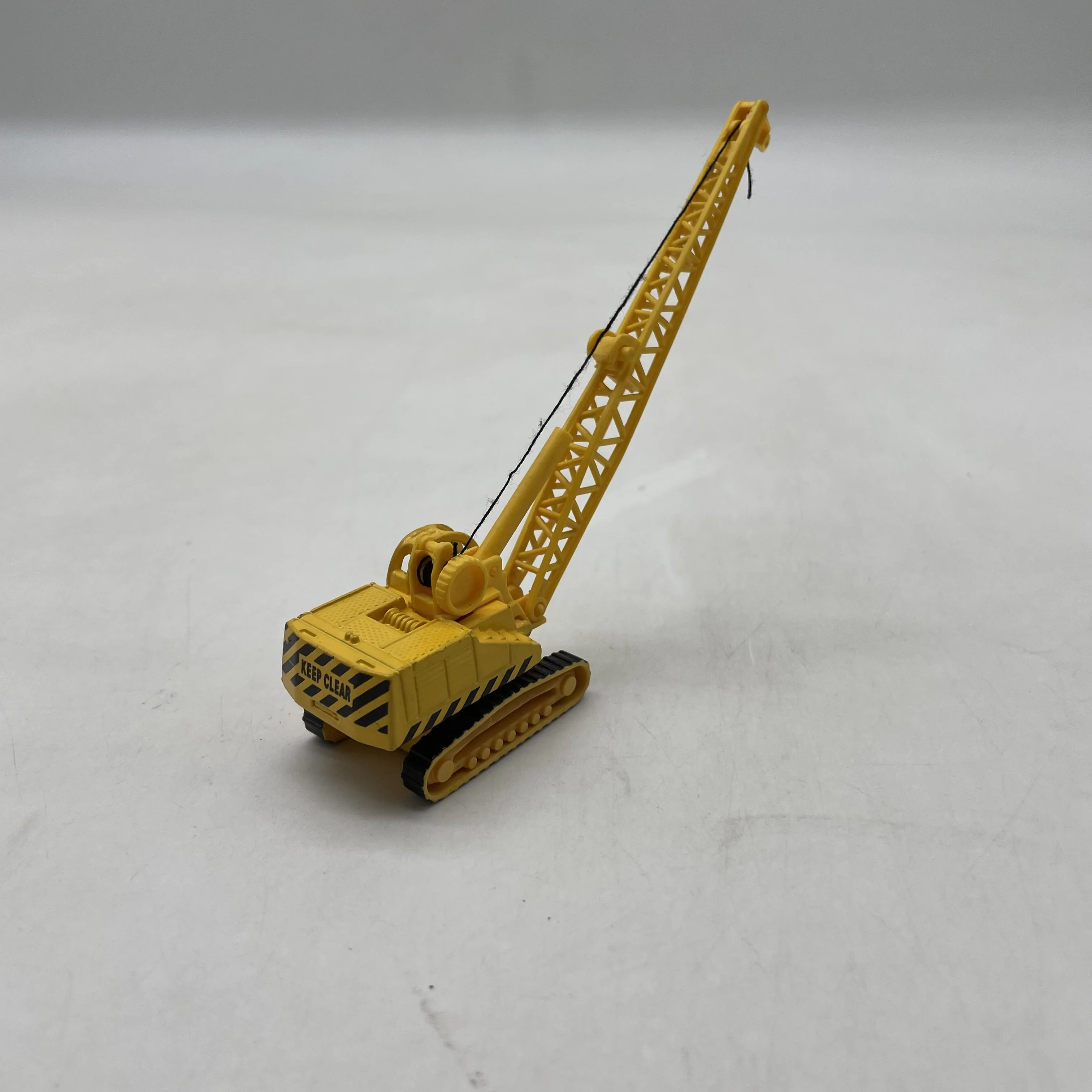 Simulation Mini Alloy Crane Toy Engineering Car Scene Model without Gift Box Boy‘s Ornament Exhibits Decoration