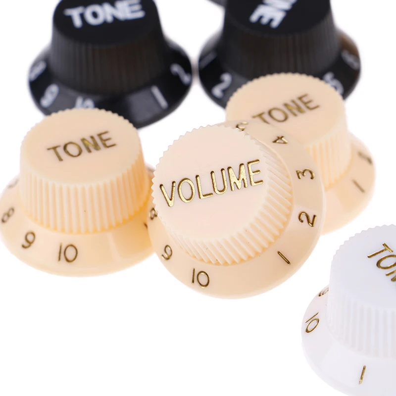 New Guitars strat knob 1-Volume 2-Tone control knobs for guitarAcc