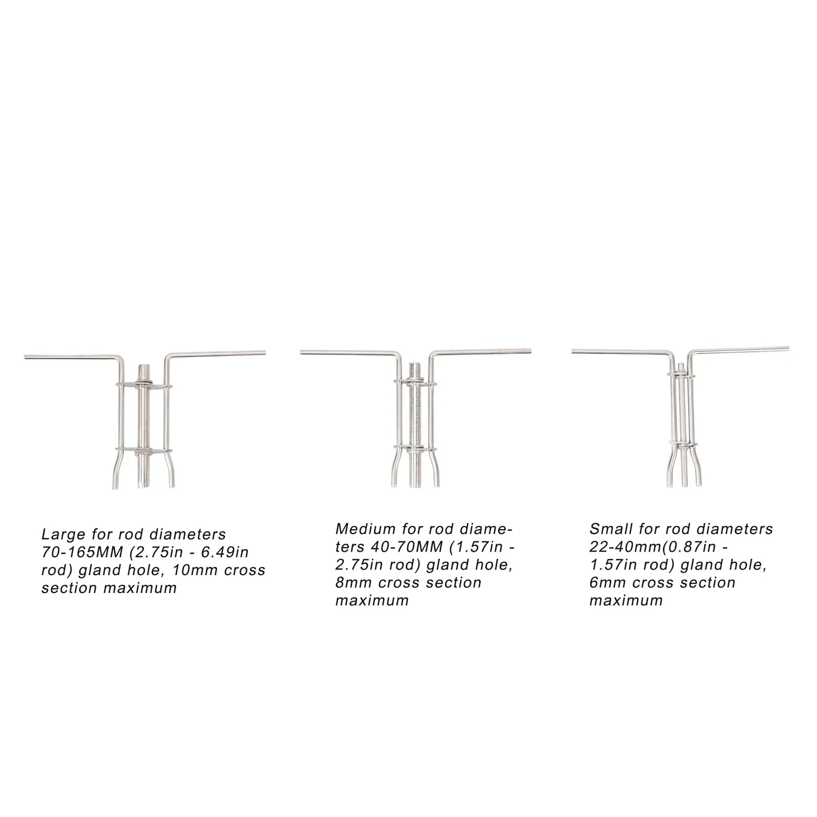 

Adjustable Gland Nut Wrench 1266 7463 Large and Small Spanner Tool Set for Bobcat Hydraulic Cylinder