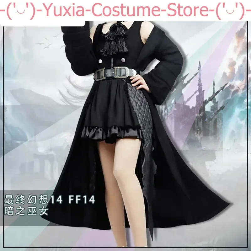 Anime Final Fantasy 14 FF14 Gaia Game Suit Elegant Dress Uniform Cosplay Costume Halloween Party Role Play Outfit S-3XL