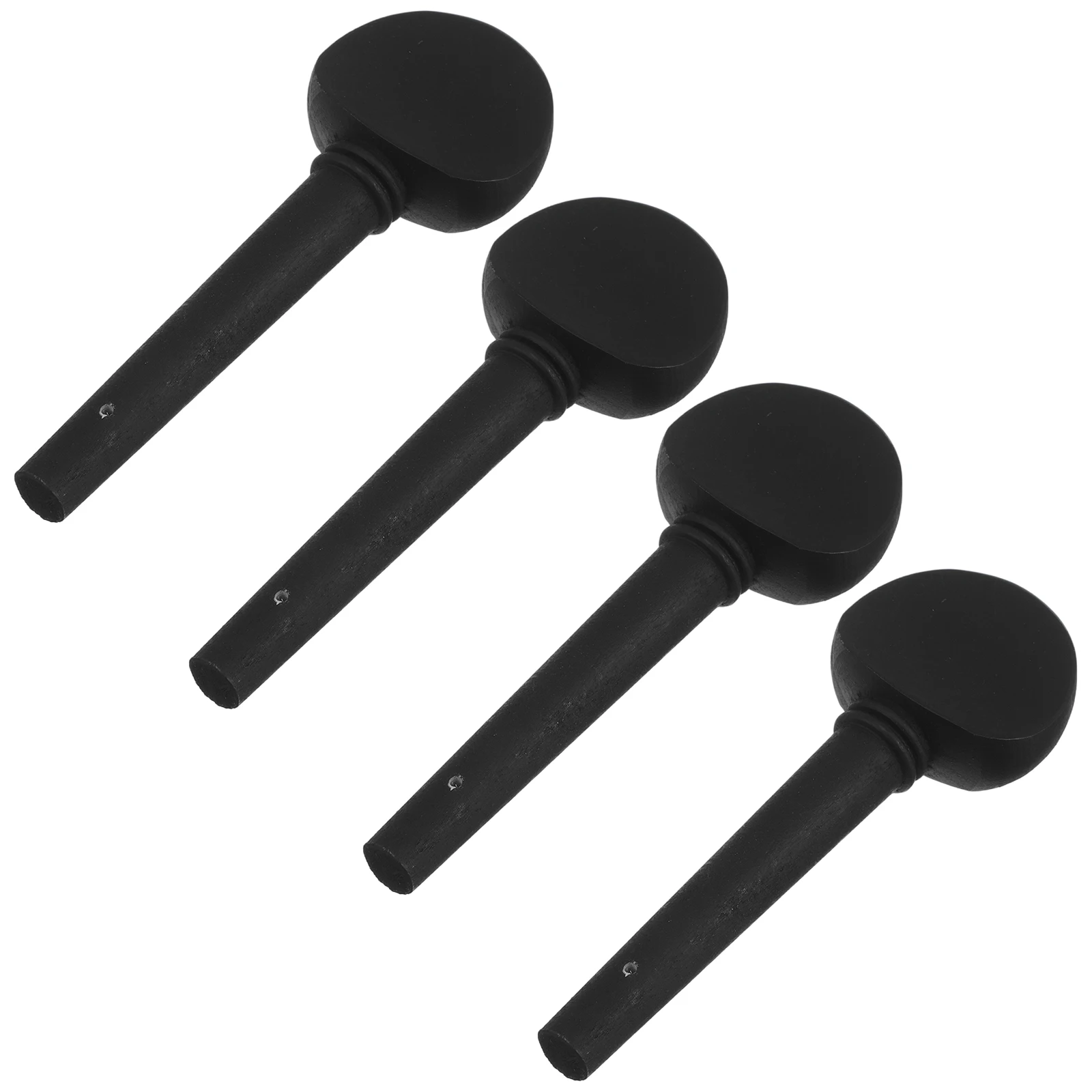 

4 pcs Cello Ebony Turner Parts Accessories Replacement Tuning Key Peg Decorative Fittings Musical Instrument Stable Sound Pure