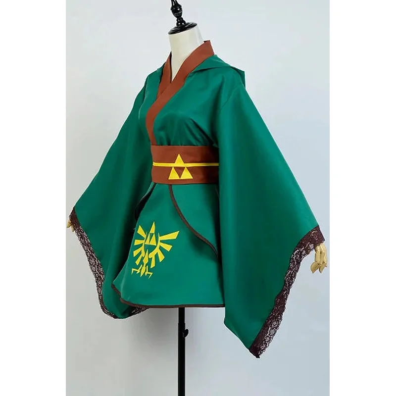 

Game Tears of the Kingdom Cosplay Costumes Zelda Princess Costume Kimono Uniform Women Halloween Party Clothes Suits