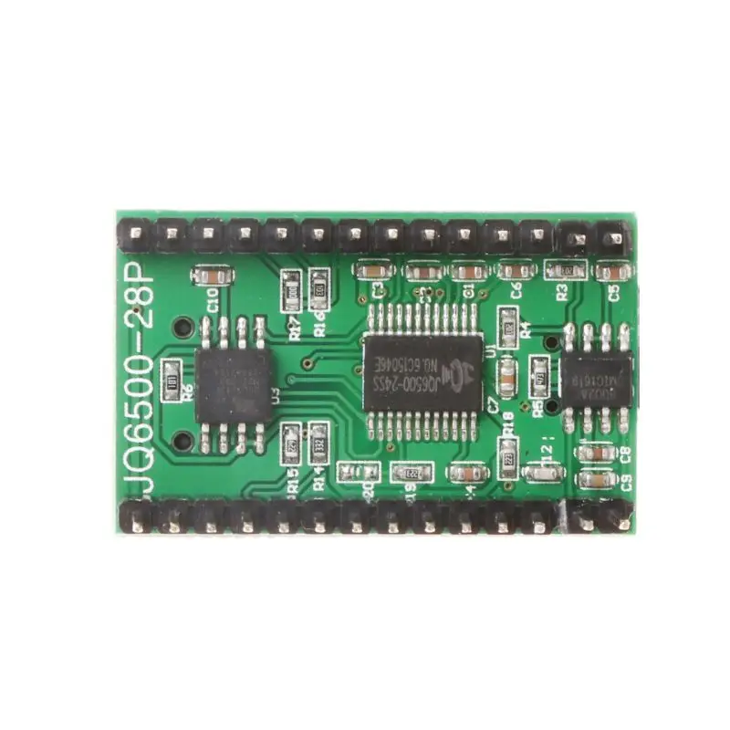 JQ6500-28P Módulo Voz USB Substituir To 5 Way MP3 Voice Standard Contr