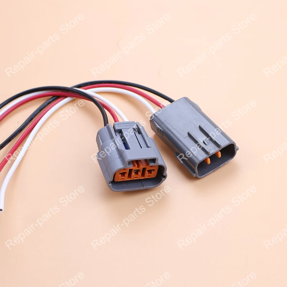 JCD 1 Set 3 Pin PU465-03127 PU475-03900 High-Voltage Pack Ignition Coil Waterproof Connector Car Socket For Mitsubishi
