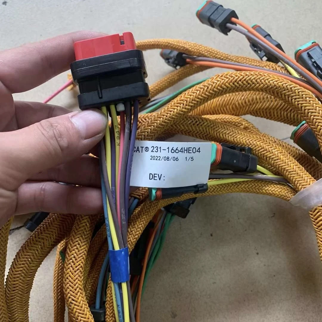 231-1664  2311664 Frame Harness Assembly for Cater pillar 365C Excavator Cabin External Harness