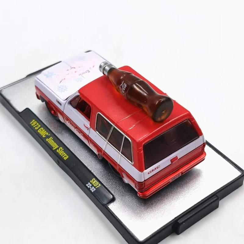 Modèle de voiture de Simulation en alliage M2 1:64, échelle 1973 Jimmy Sierra, Collection statique, jouets de vacances décorés, cadeau Souvenir classique