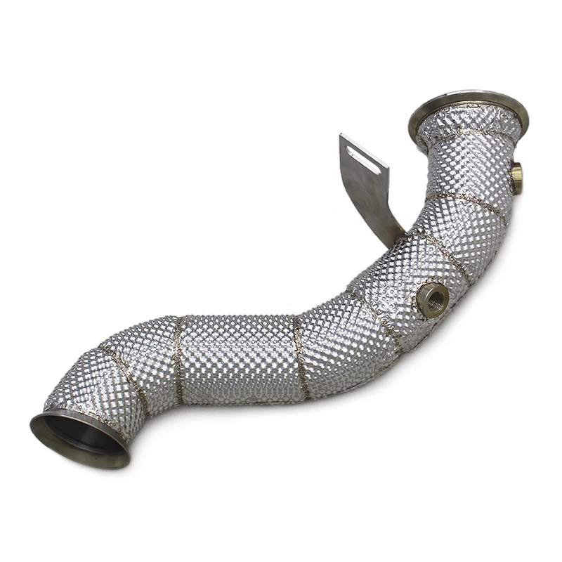 

OEM Straight Downpipe For Mercedes-Benz E200/E300 W213 2.0T 2017+ Heat Shield Free Flow Exhaust System Auto Part