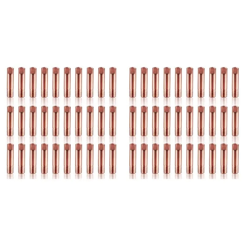 

ABWP-60 шт. Сварочные насадки MIG, 11-35 0,035 дюйма для сварочных контактных насадок Mig, совместимые