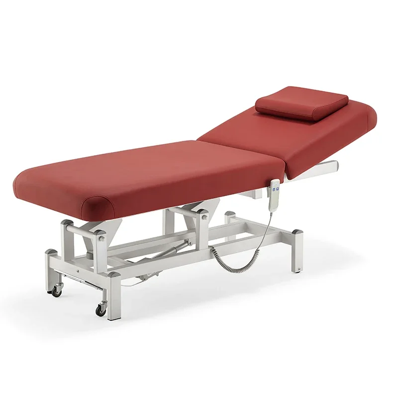 Free sample modern style salon furniture Modern Adjustable electric massage Bed with Remote Control