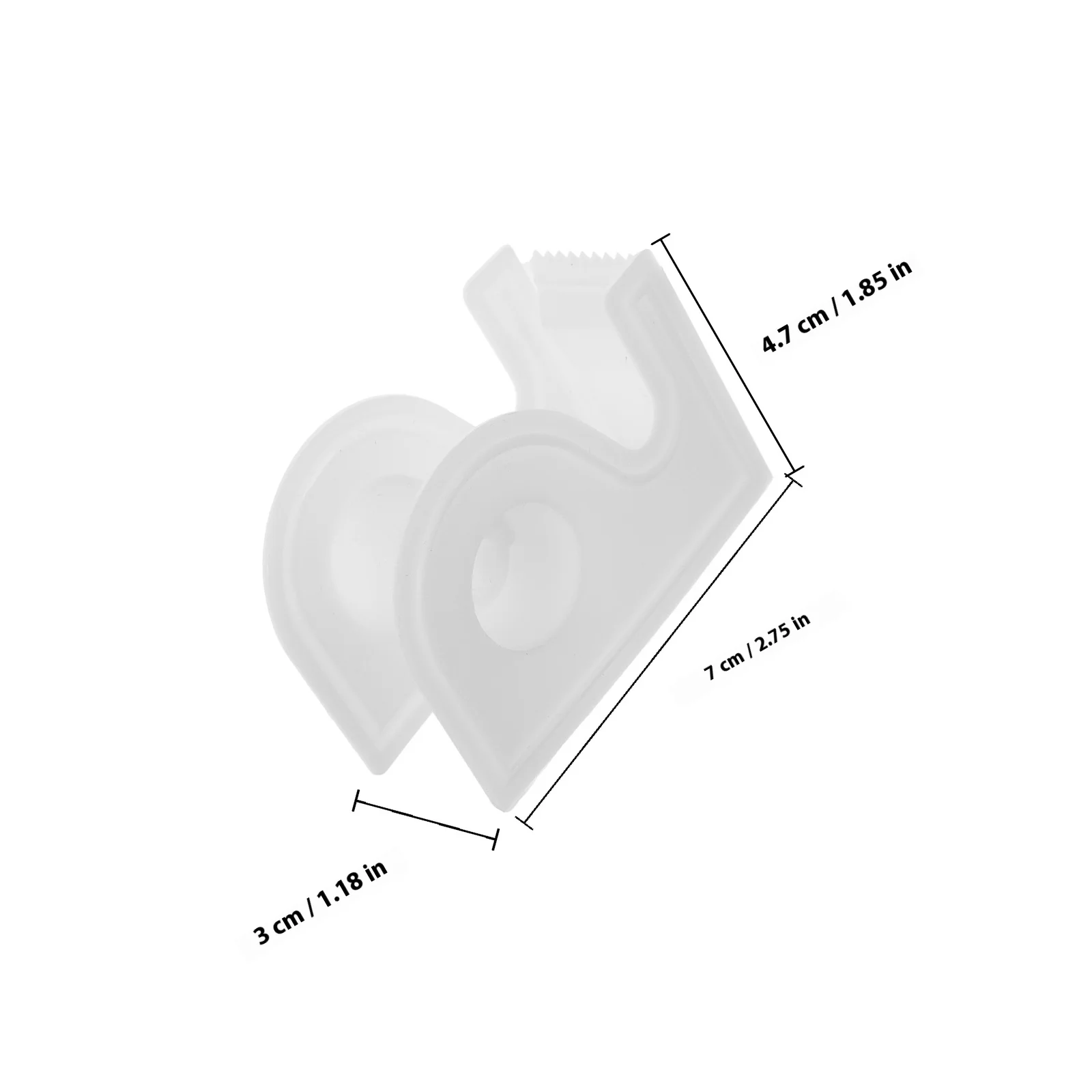 10 قطعة موزع شريط الرموش أداة قطع الرموش الصغيرة المدمجة المحمولة لمكتب صالون المنزل استخدام ملحقات ماكياج دائم