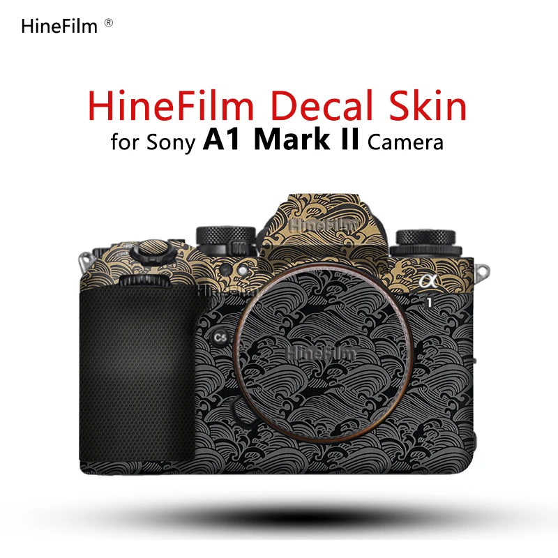 

Hinefilm Skin For Sony A1M2 Camera Skin for Sony ILCE-1M2 Camera Sticker A1 II Camera Skin for Alpha 1 II Wrap Cover Film