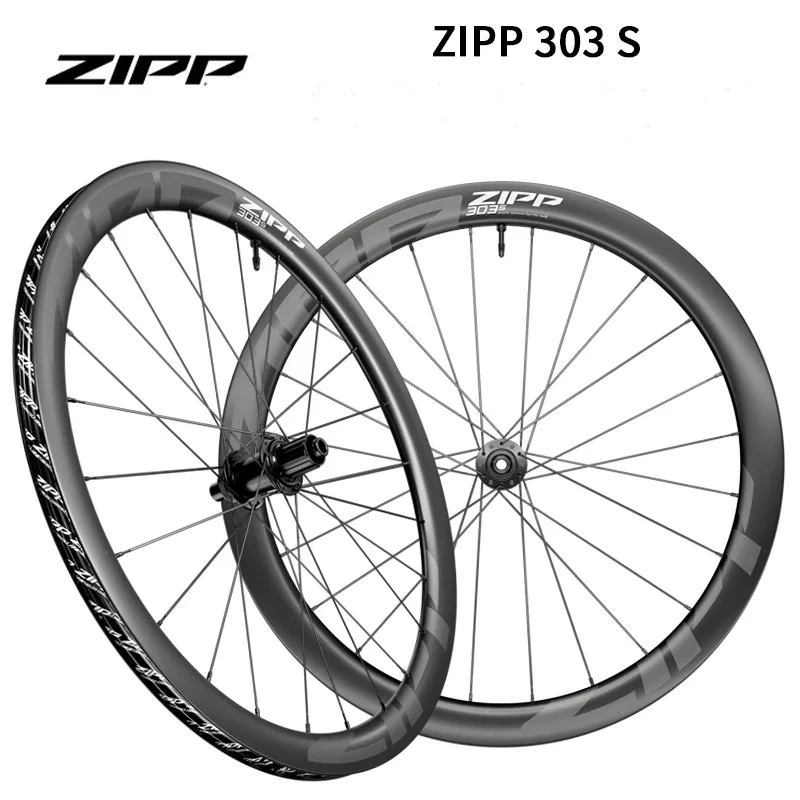 ZIPP 303 S مجموعة عجلات فرامل قرصية بدون أنابيب | رسومات السرعة الأنيقة | خيار برنامج تشغيل XDR | عمق حافة 45 مم لأداء جميع التضاريس #4