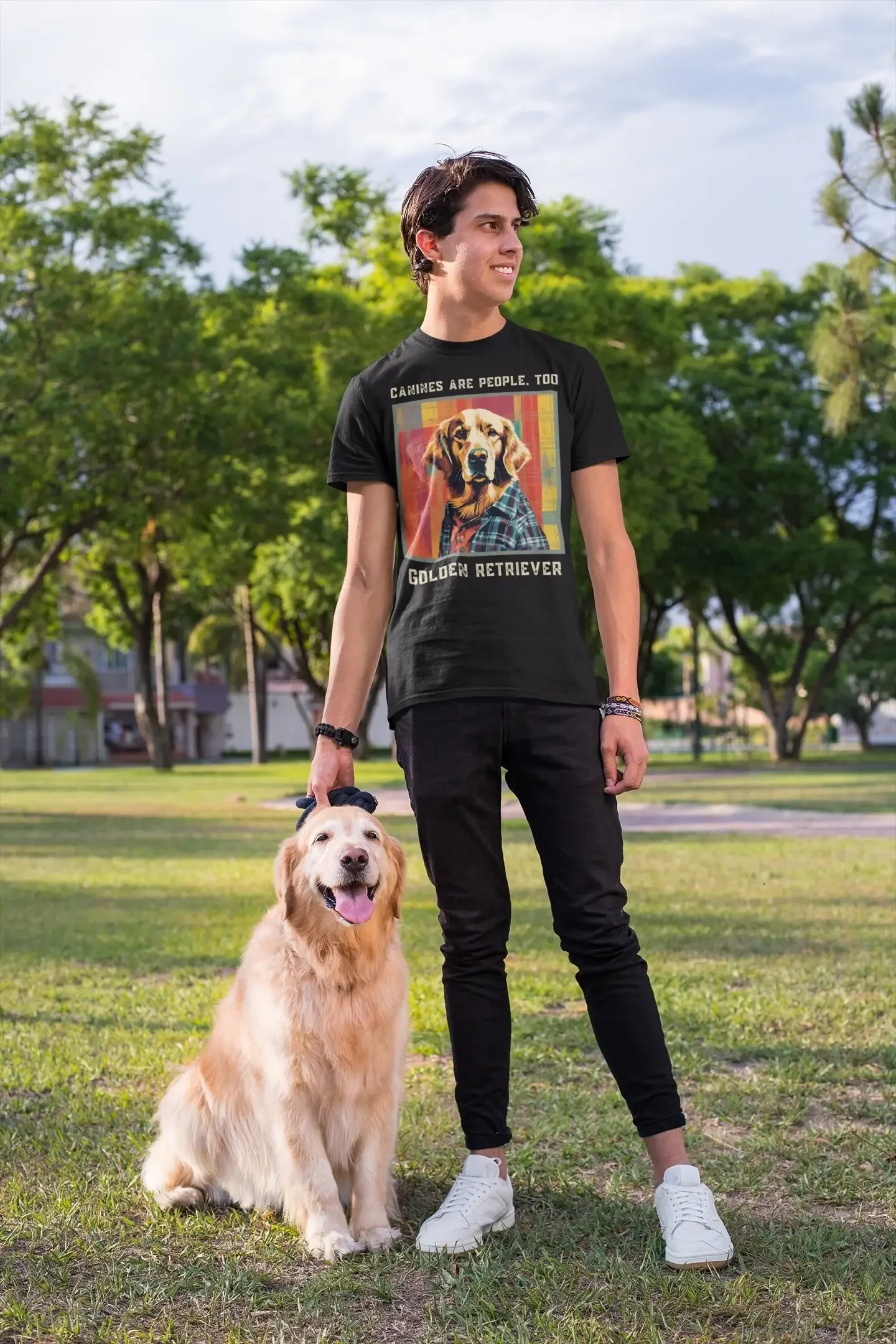 

Canines Are People Too Golden Retriever