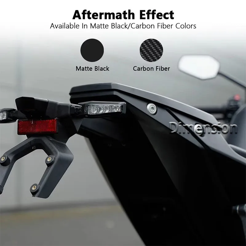 إكسسوارات ضبط الدراجات النارية غطاء المقعد الخلفي للأسد ، غطاء رأس منفرد للركاب ، Duke DUKE Duke