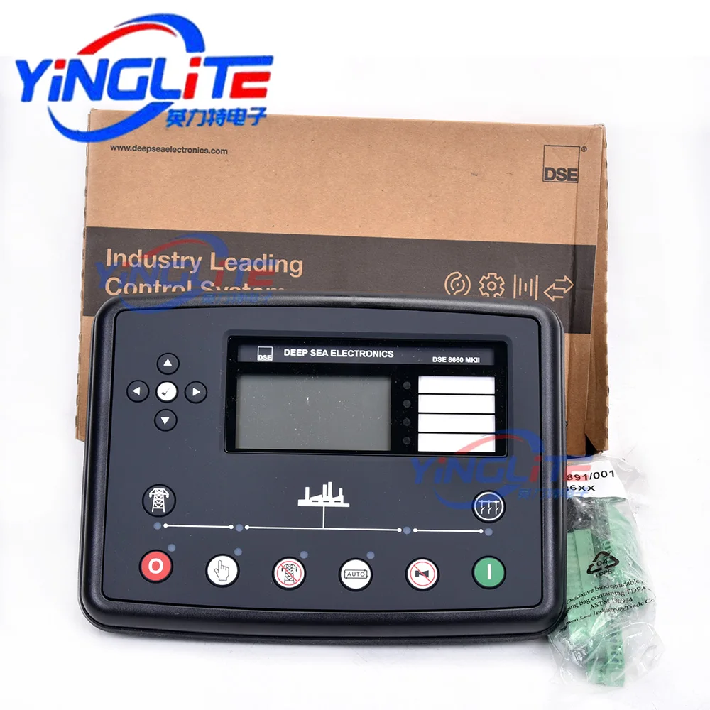 Genuine Original Generator Controller DSE8660MKII, Automatic Transfer Switch, and Utility Power Control Module DSE8660 MKII
