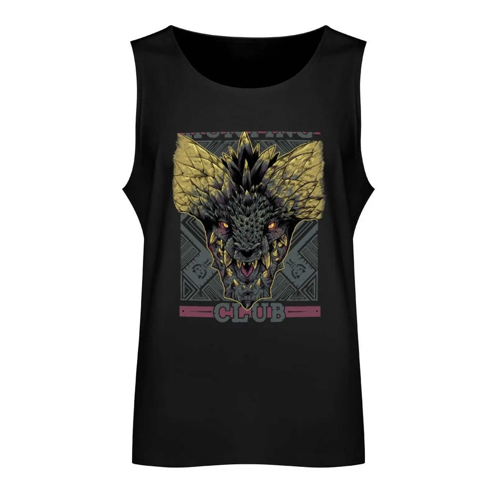 Hunting Club: Nergigante Tank Top sleeveless vests summer 2024 Men's clothes