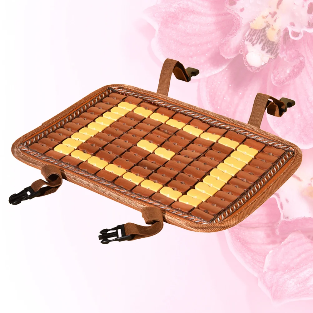 

1Pcs Bamboo Cooling Seat Cushion Summer Mat Breathable Car Chair Pad Non Slip Heat Dissipation Cool Cushion Home Office Sofa
