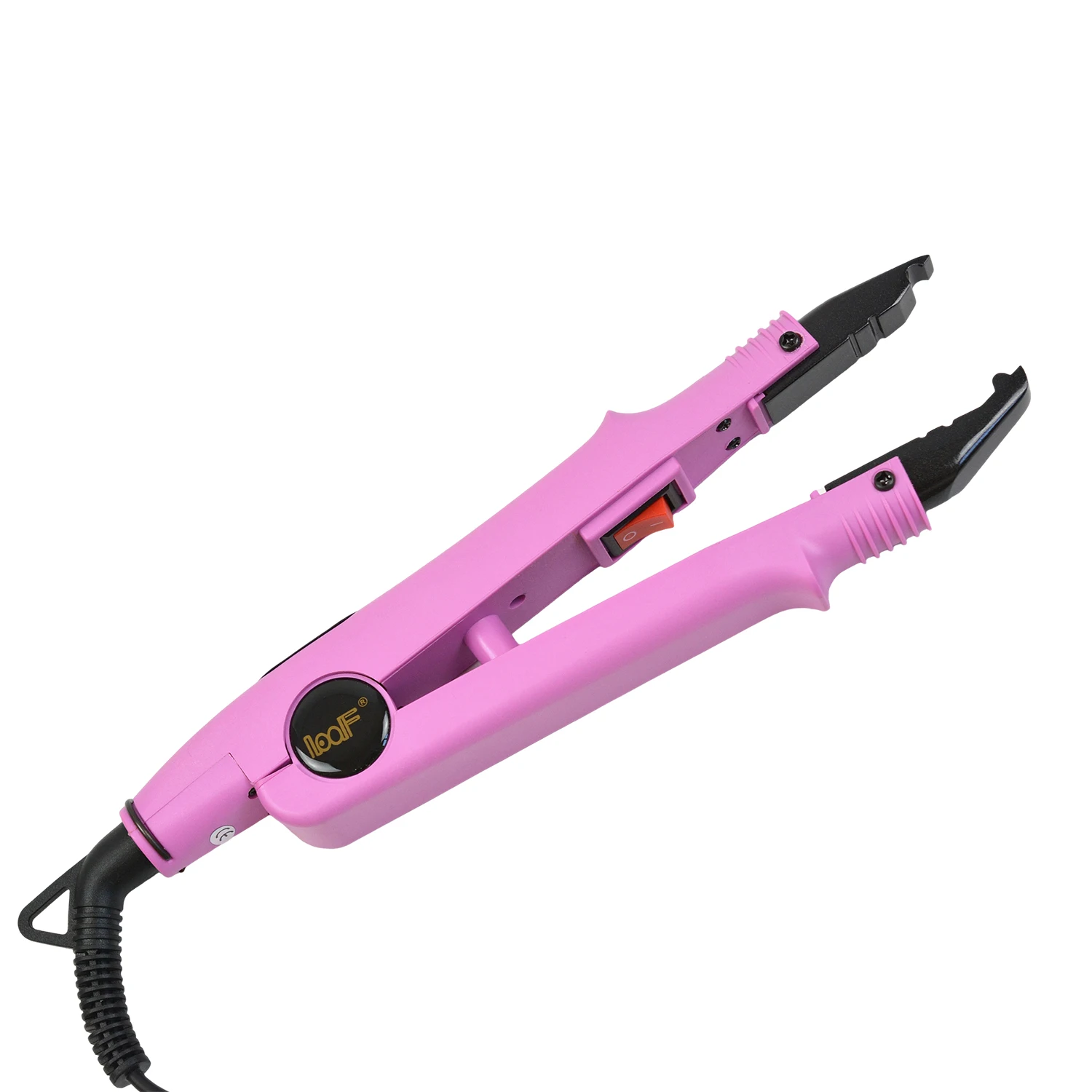 1 st JR-611 A/B/C Tip Roze Constante Temperatuur EU/US Plug Haarverlenging Fusion Iron Warmte connector Wand Ijzer Smelten Gereedschap