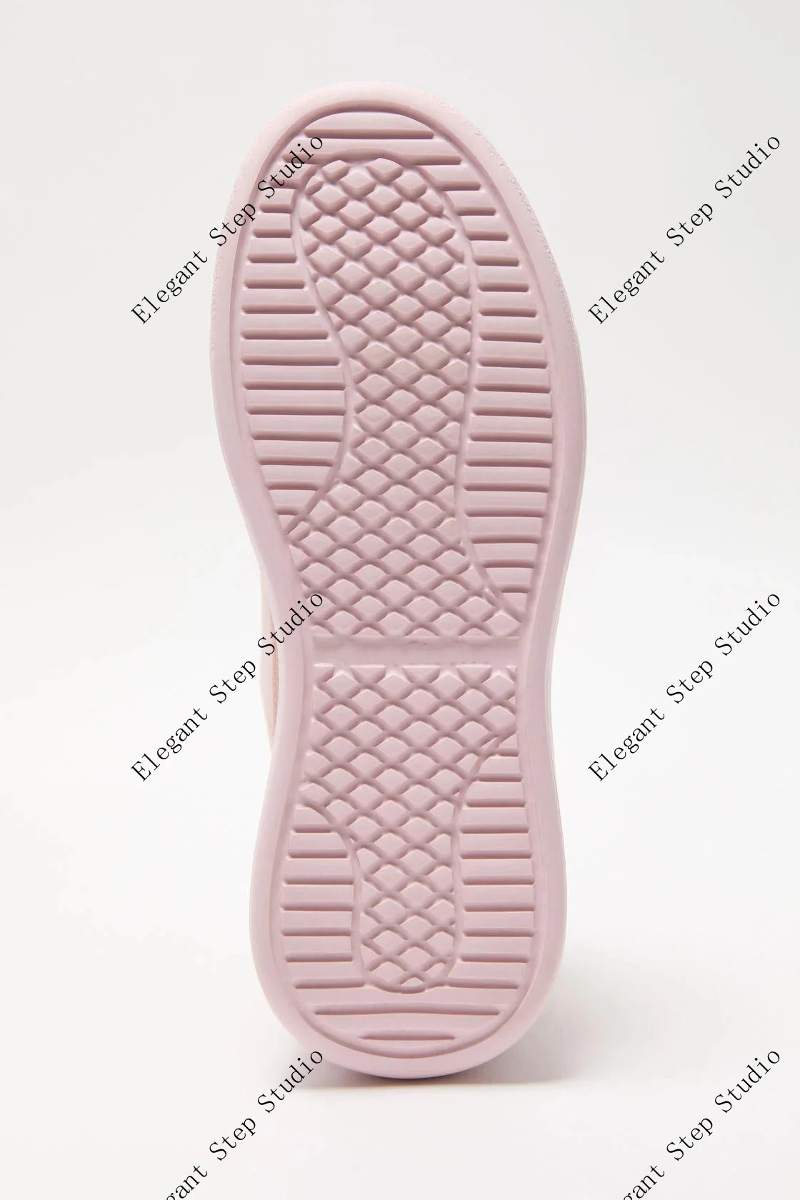 Scarpe da donna Sneakers con plateau e cinturino Rosa pastello