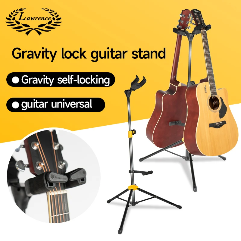 

Lawrence Gravity Guitar Stand Single Head Stand Gravity Self-Locking Ags-37/38 Double Head Stand
