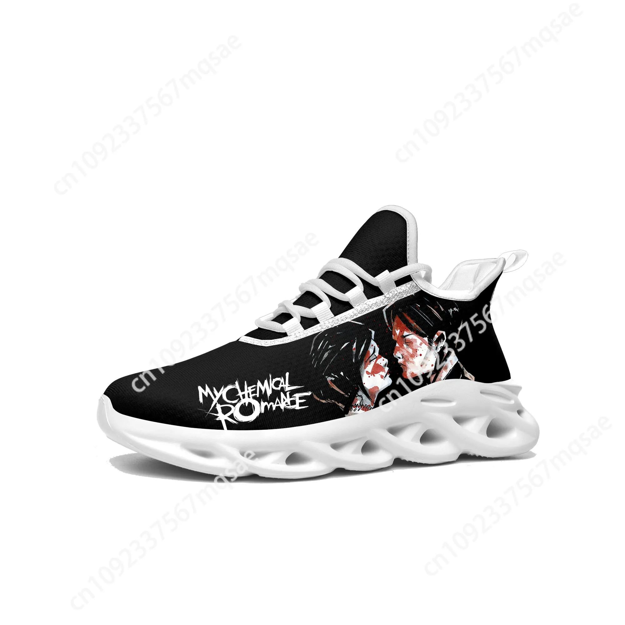 

My Chemical Romance Rock Band Flats Sneakers High Quality Mens Womens Sports Shoes Customized Sneaker Casual Custom Made Shoe