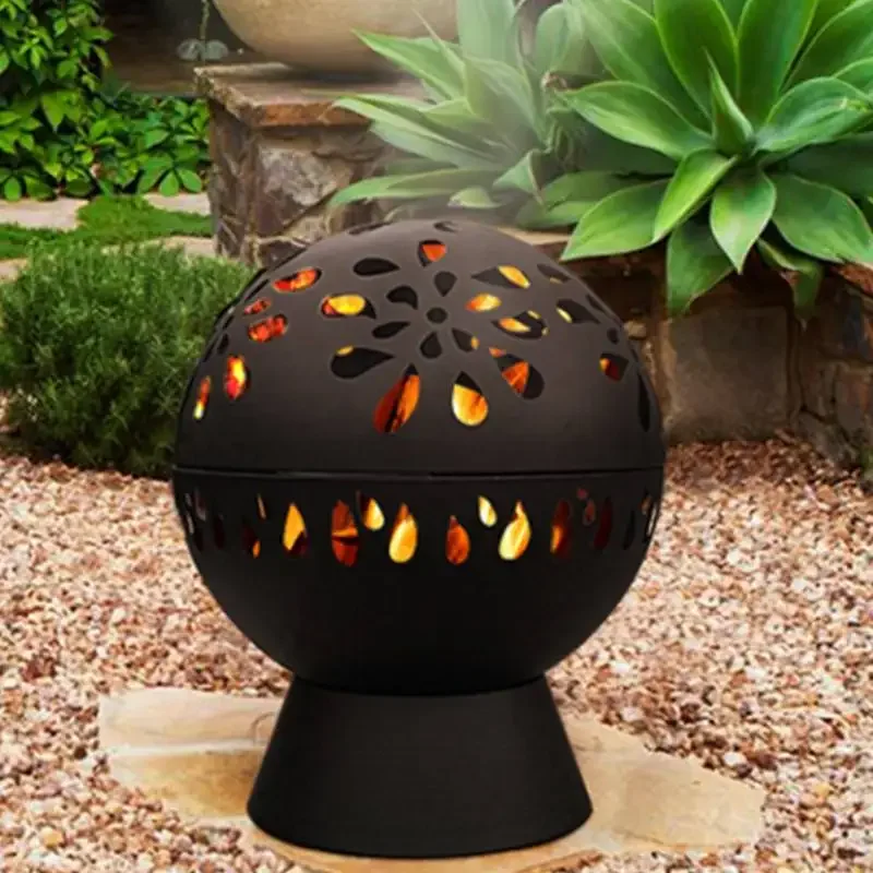 Outdoor Craftsman patio heating stove household indoor firewood charcoal bonfire grill stove Winter patio garden grill fire